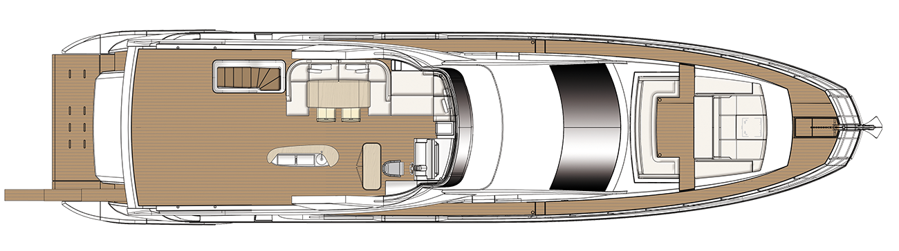 Azimut 25m fly