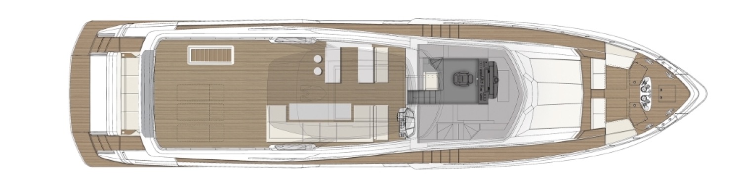 Ferretti 920 - Eagle One layout 2