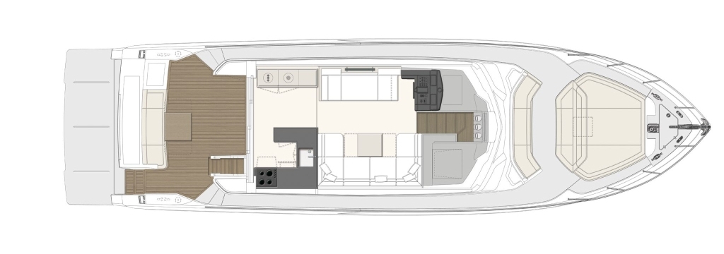 Layout Ferretti 550 main