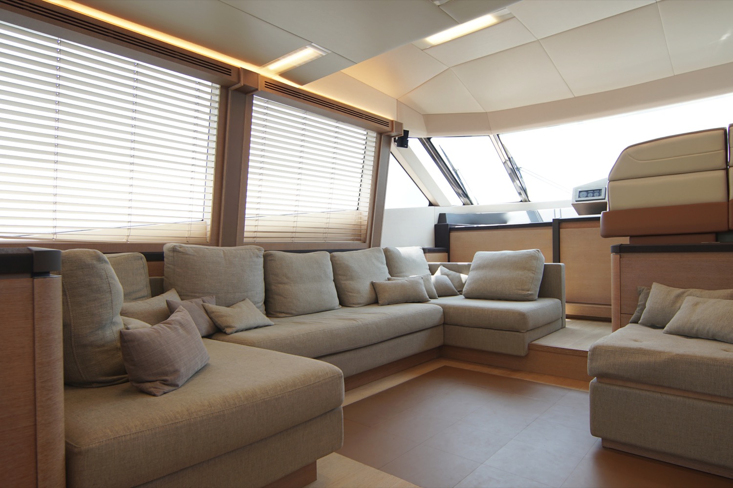 MCY 76 yacht for sale master cabin full