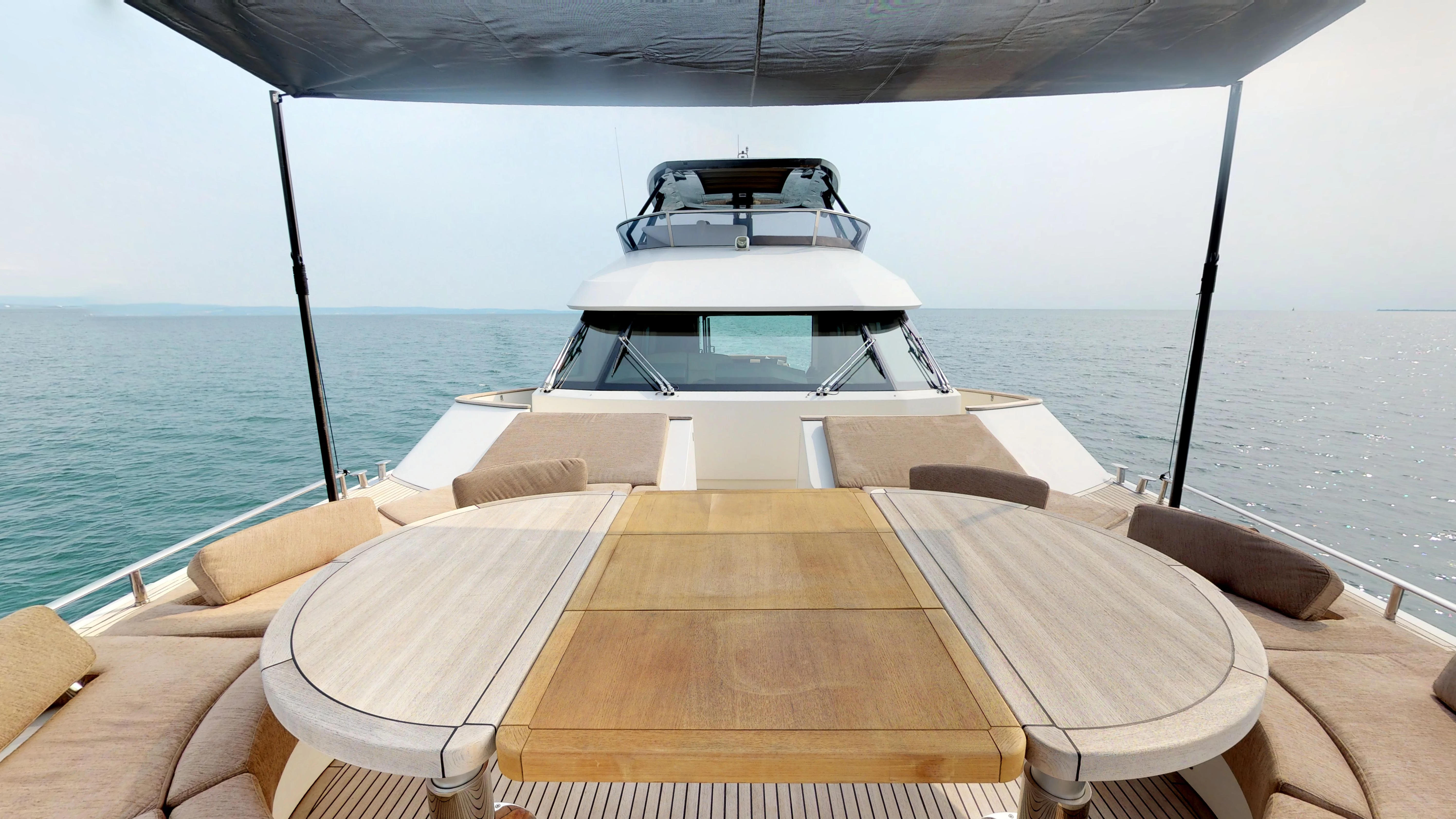 Monte Carlo 76 Yacht For Sale Bow