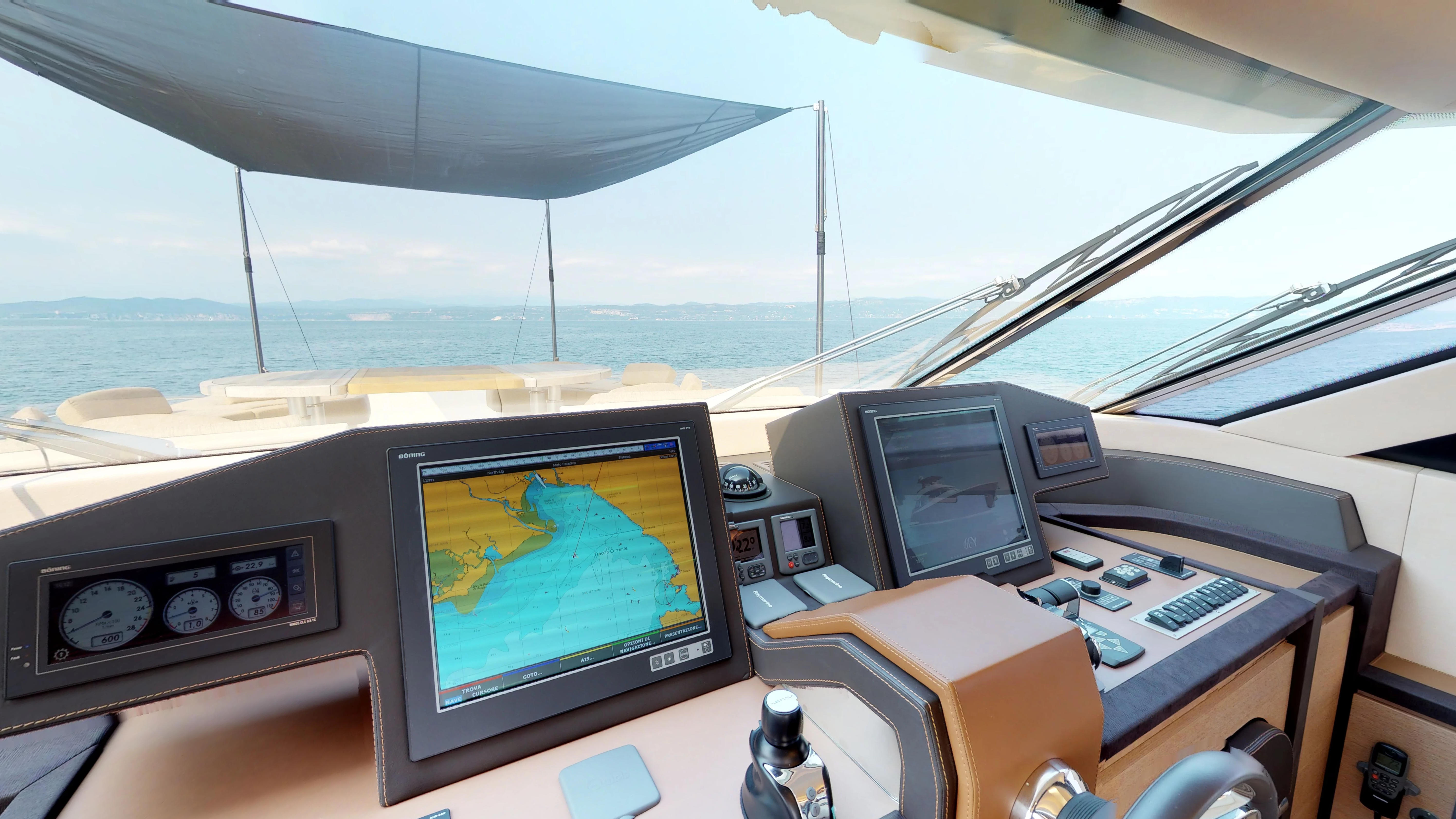 Monte Carlo 76 Yacht For Sale Pilothouse