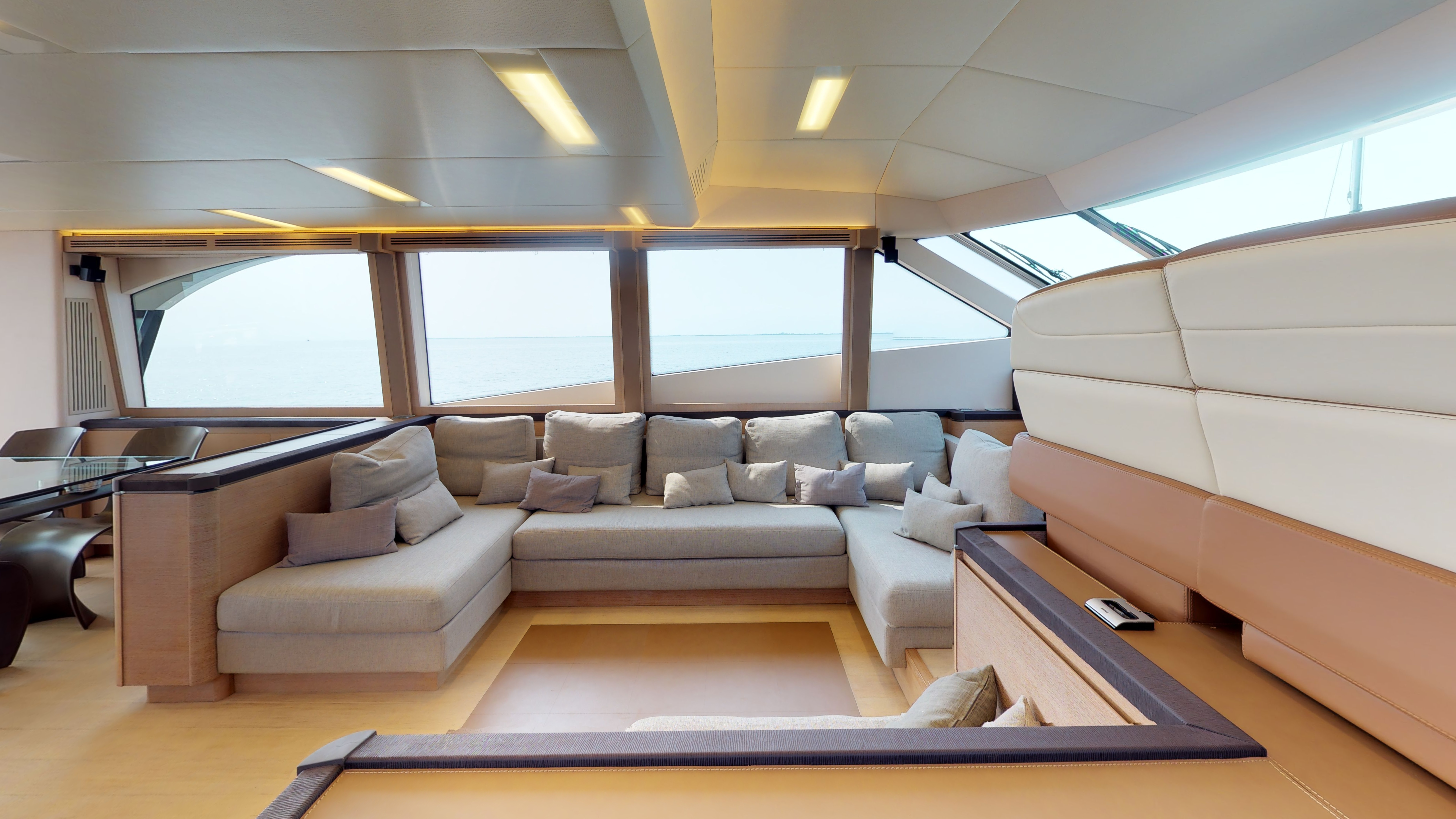 Monte Carlo 76 Yacht For Sale Saloon