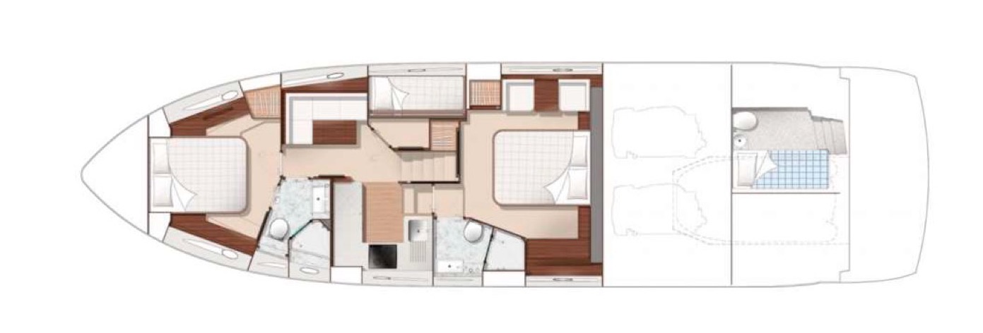 Sunseeker 57 BRAVO lower