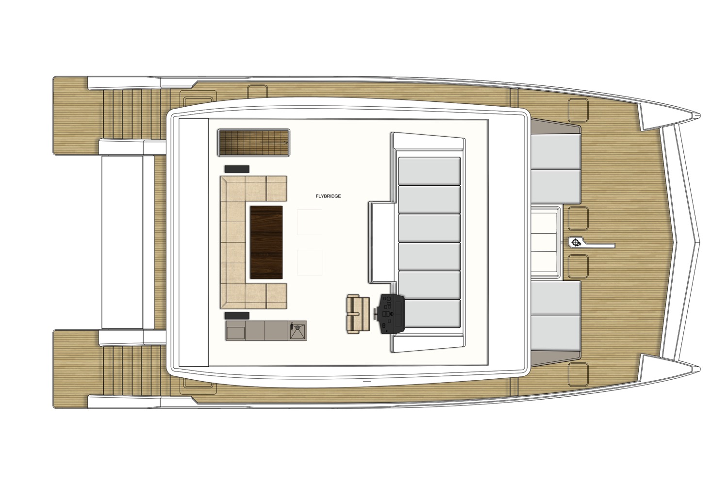 layout-01 Sunreef 68 Supreme KUKLA Flybridge